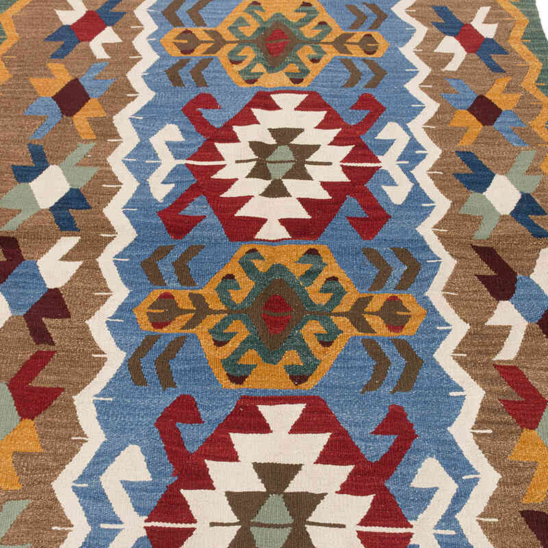 Yeni Kök Boya El Dokuma Kilim - 123 cm x 184 cm - K0075525