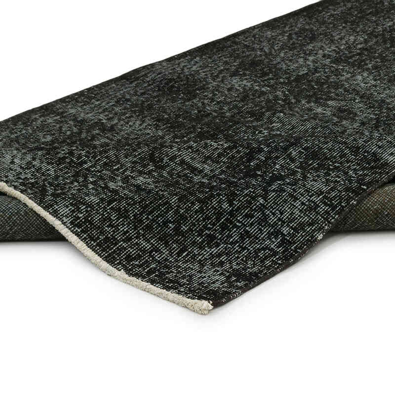 Over-dyed Vintage Hand-Knotted Turkish Rug - 3' 6" x 6' 1" (42" x 73") - K0075536