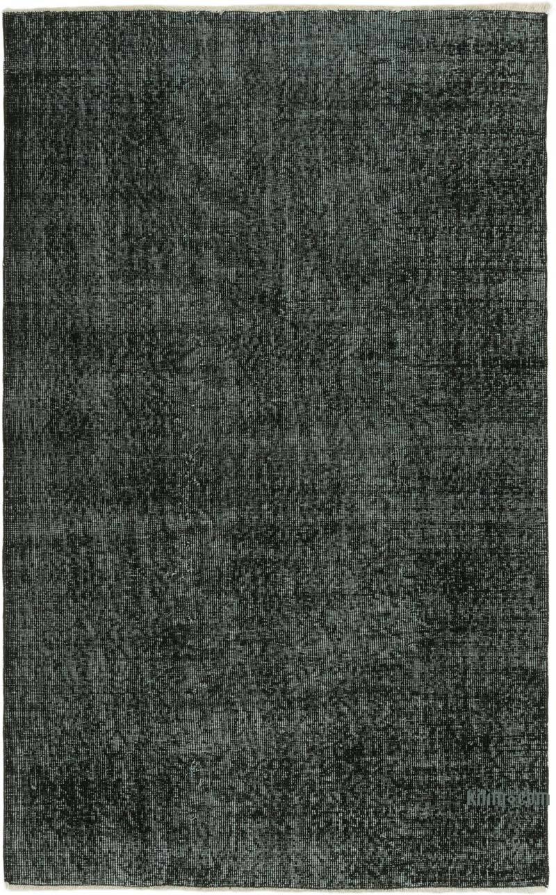 Over-dyed Vintage Hand-Knotted Turkish Rug - 3' 6" x 6' 1" (42" x 73") - K0075536