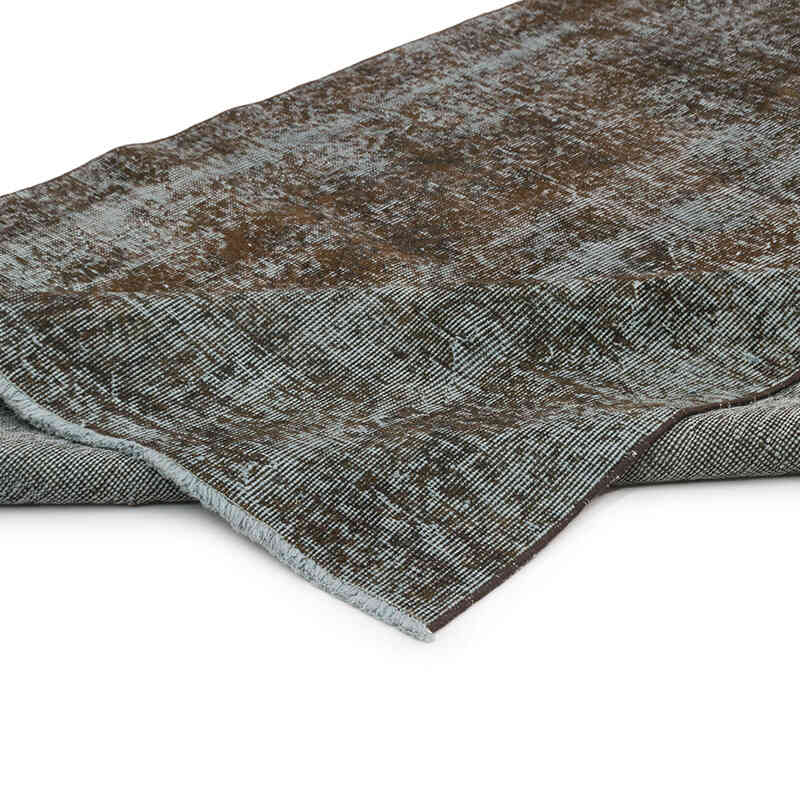 Boyali El Dokuma Vintage Hali Yolluk - 129 cm x 310 cm - K0075537