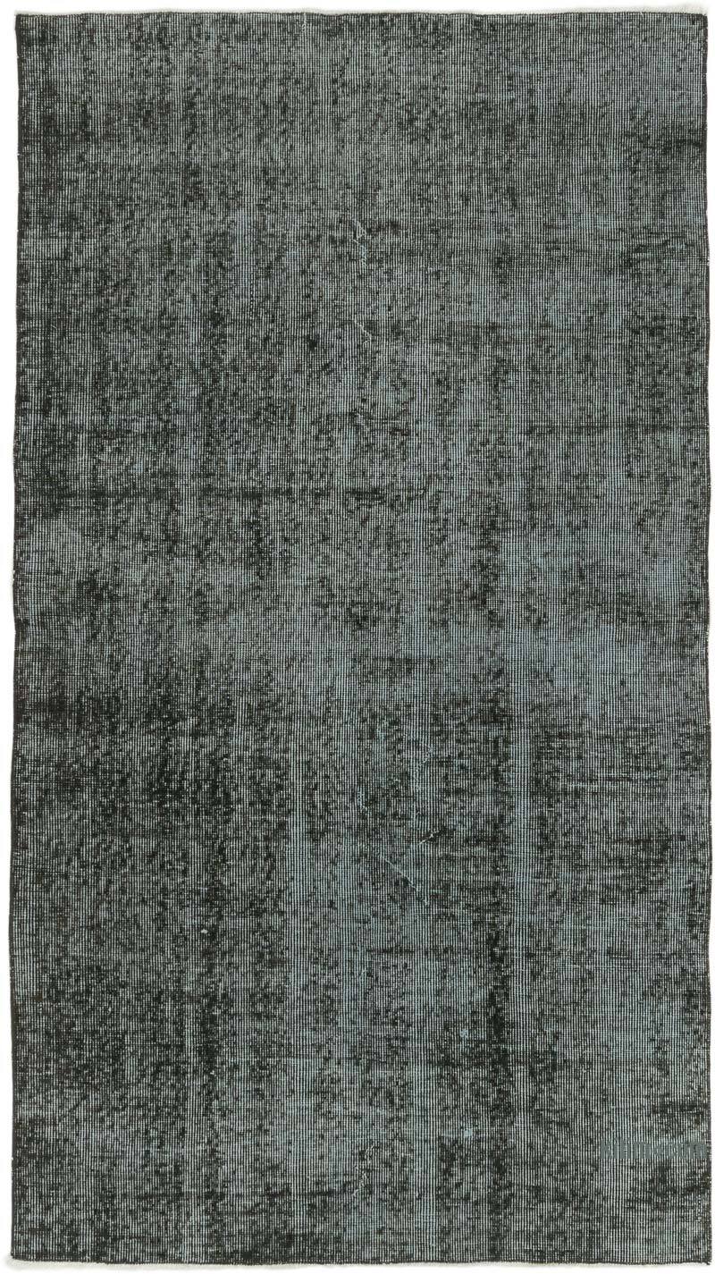 Over-dyed Vintage Hand-Knotted Turkish Rug - 3' 8" x 6' 6" (44" x 78") - K0075538