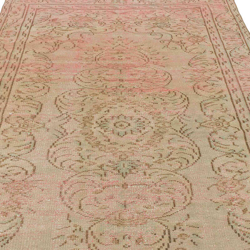 Vintage Turkish Hand-Knotted Rug - 5'  x 7' 9" (60" x 93") - K0075540