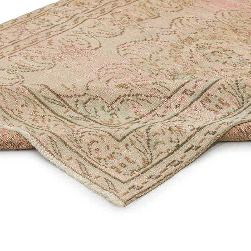 Vintage Turkish Hand-Knotted Rug - 5'  x 7' 9" (60" x 93") - K0075540