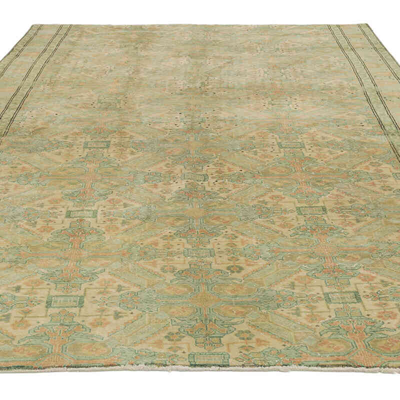 Vintage Turkish Hand-Knotted Rug - 6' 2" x 8'  (74" x 96") - K0075541