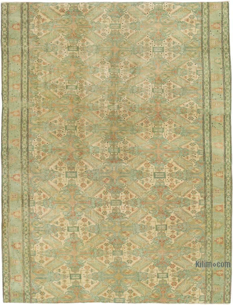 Vintage Turkish Hand-Knotted Rug - 6' 2" x 8'  (74" x 96") - K0075541