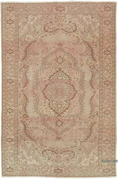 Vintage Turkish Hand-Knotted Rug - 6'  x 9' 1" (72" x 109")