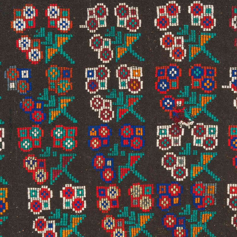 Vintage Anatolian Jijim Rug - 5' 3" x 9' 1" (63" x 109") - K0075546