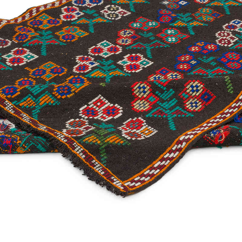 Vintage Anatolian Jijim Rug - 5' 3" x 9' 1" (63" x 109") - K0075546