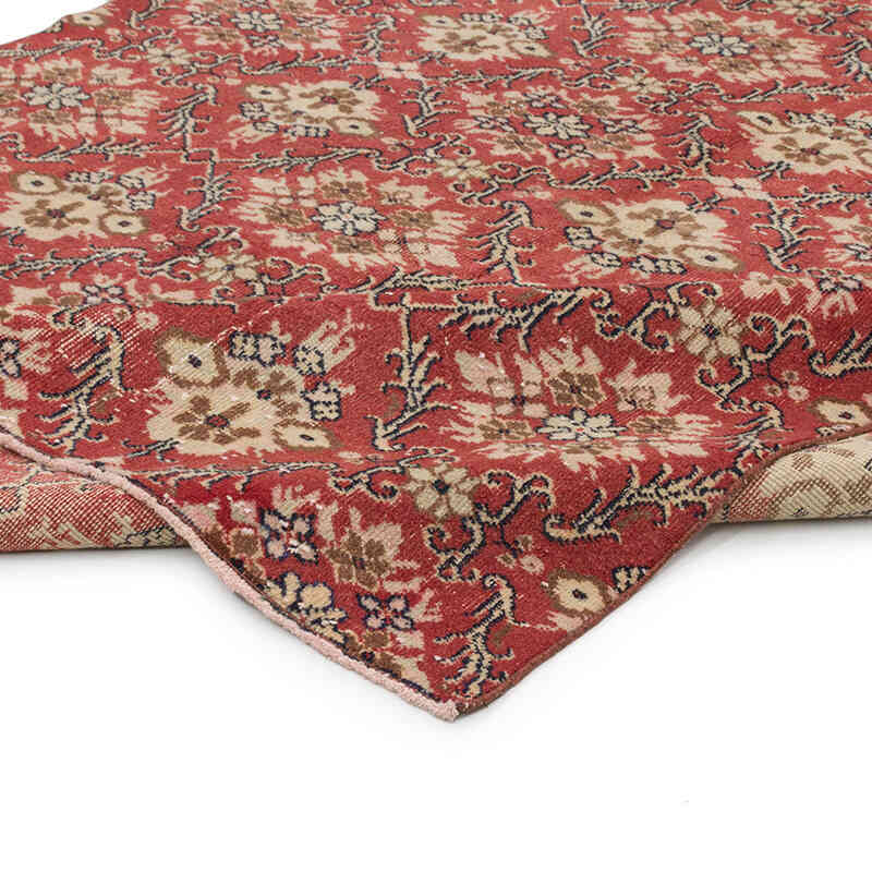 Vintage Turkish Hand-Knotted Rug - 6' 4" x 10' 3" (76" x 123") - K0075552