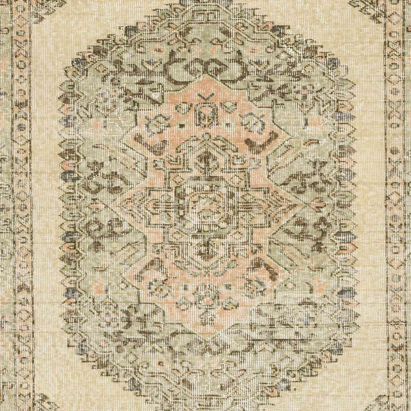 Vintage Turkish Hand-Knotted Rug - 3' 10" x 6' 7" (46" x 79") - K0075561