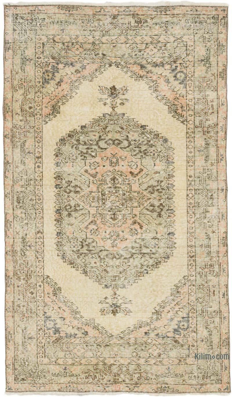 Vintage Turkish Hand-Knotted Rug - 3' 10" x 6' 7" (46" x 79") - K0075561