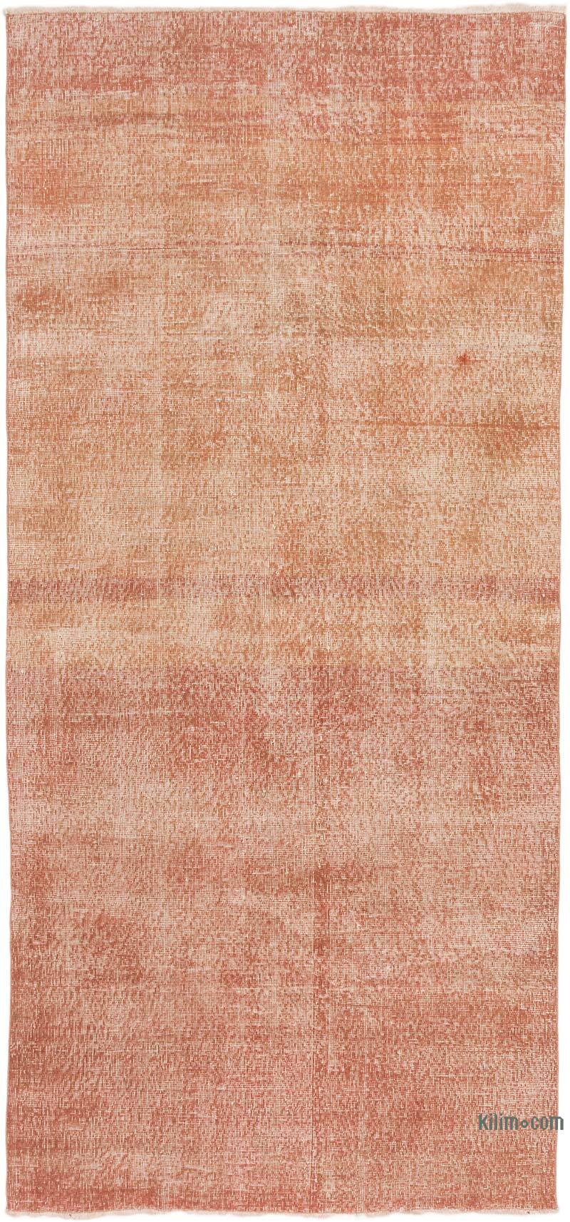 Alfombra Turca Vintage Sobre-teñida - 131 cm x 280 cm - K0075565