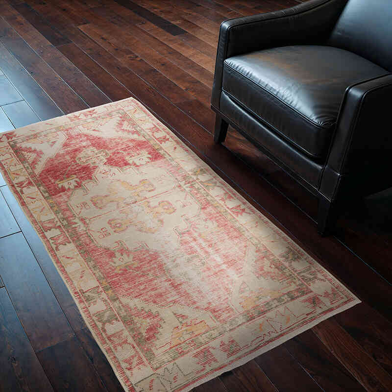 El Dokuma Vintage Hali - 77 cm x 148 cm - K0075568