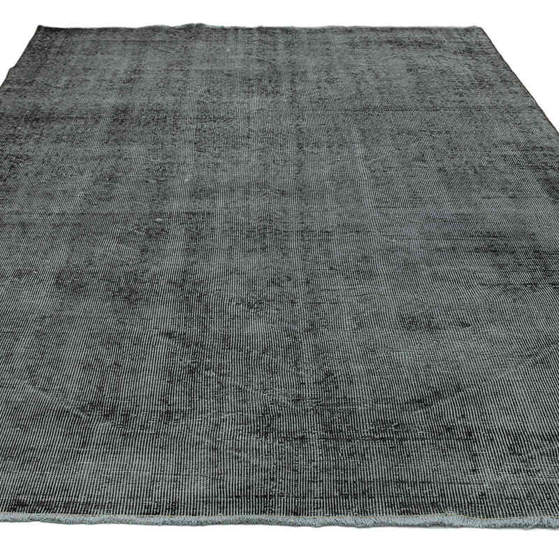 Over-dyed Vintage Hand-Knotted Turkish Rug - 5' 5" x 8' 11" (65" x 107") - K0075578