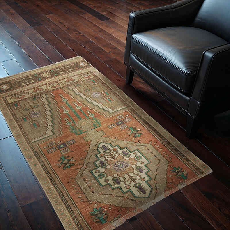 El Dokuma Vintage Hali - 90 cm x 155 cm - K0075579