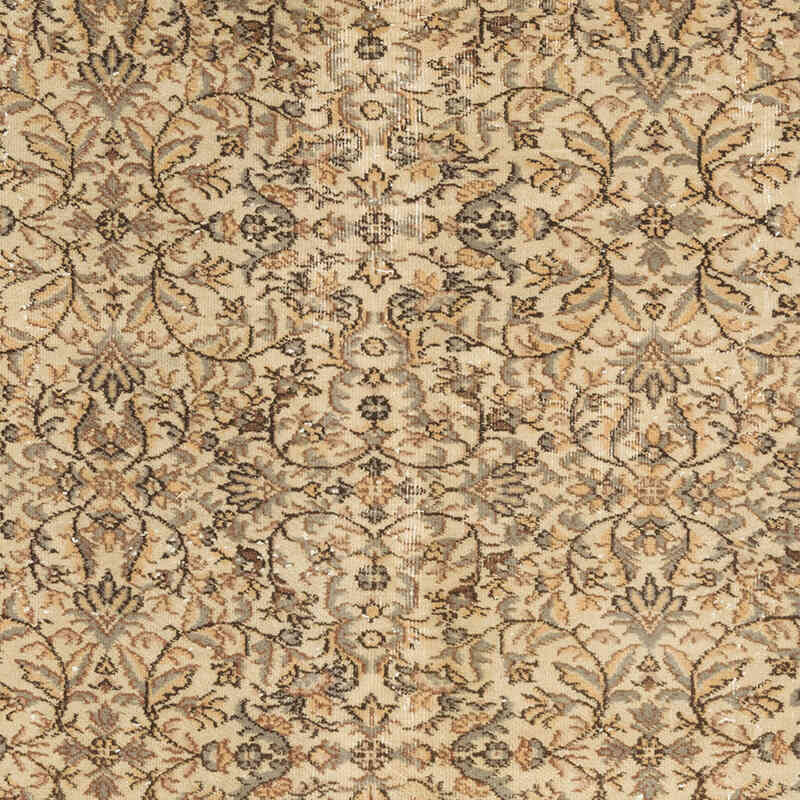 Alfombra Vintage Turca Anudada a Mano - 158 cm x 265 cm - K0075580