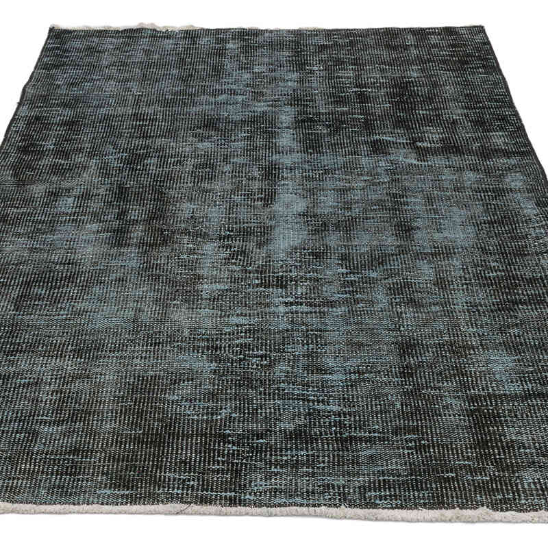 Alfombra Turca Vintage Sobre-teñida - 108 cm x 140 cm - K0075588
