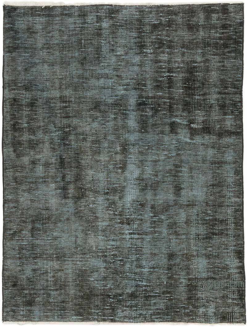 Alfombra Turca Vintage Sobre-teñida - 108 cm x 140 cm - K0075588