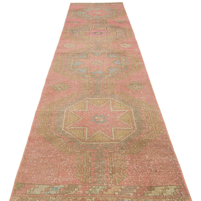 Vintage Anadolu Yolluk - 80 cm x 390 cm - K0075597