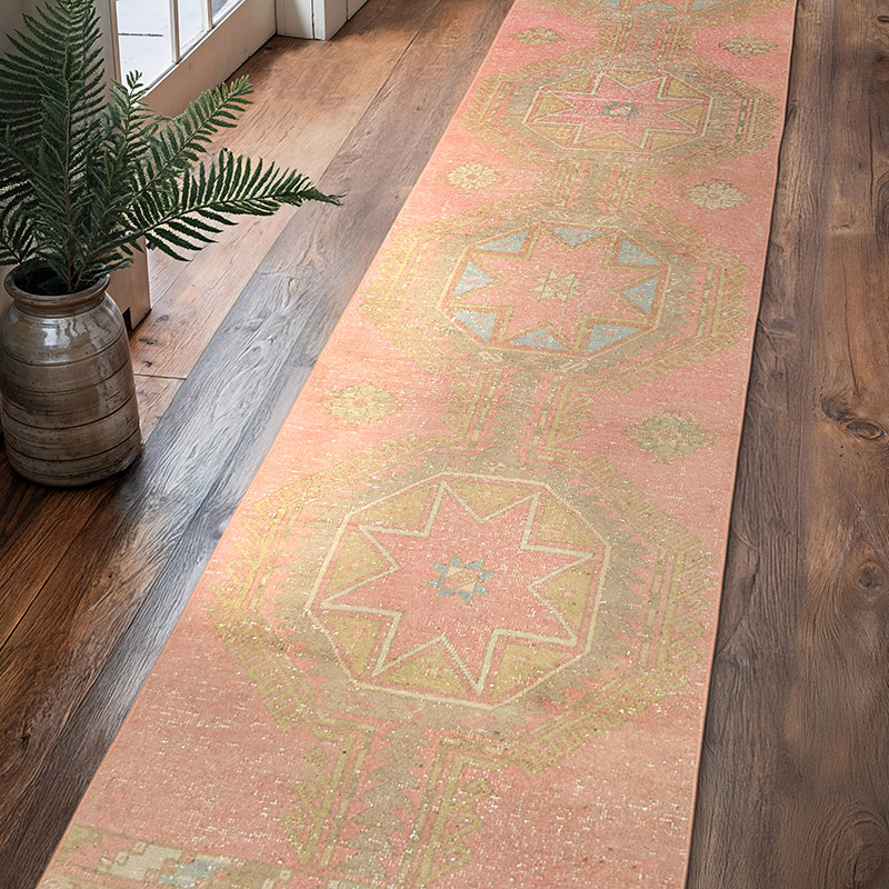 Vintage Anadolu Yolluk - 80 cm x 390 cm - K0075597