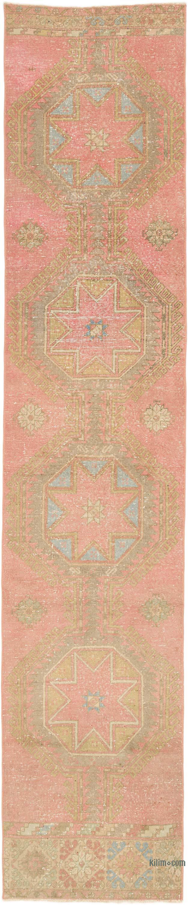 Vintage Anadolu Yolluk - 80 cm x 390 cm - K0075597