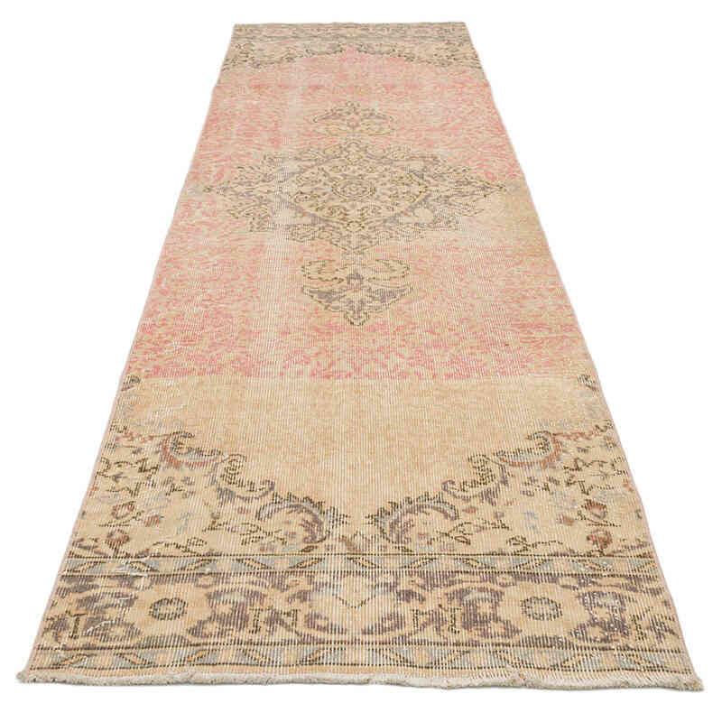 Vintage Turkish Hand-Knotted Runner - 2' 9" x 9' 10" (33" x 118") - K0075603