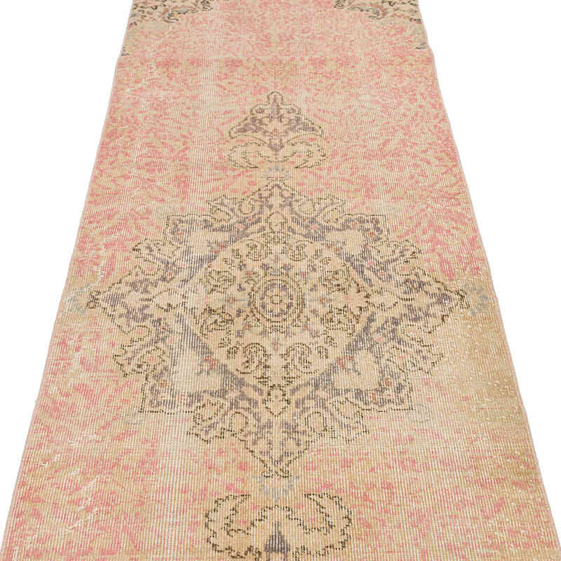 Vintage Turkish Hand-Knotted Runner - 2' 9" x 9' 10" (33" x 118") - K0075603