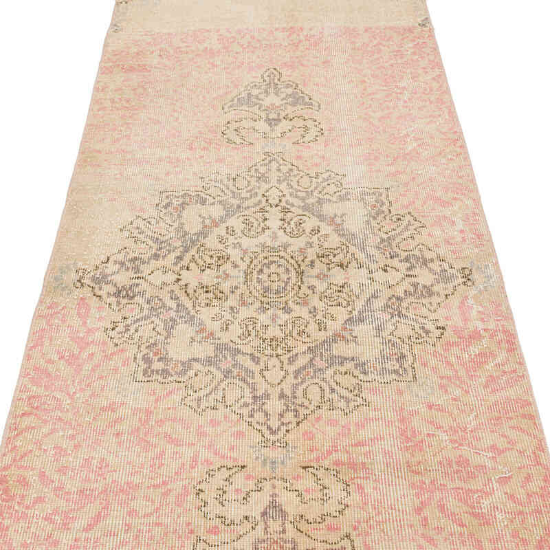 Vintage Turkish Hand-Knotted Runner - 2' 9" x 9' 10" (33" x 118") - K0075603
