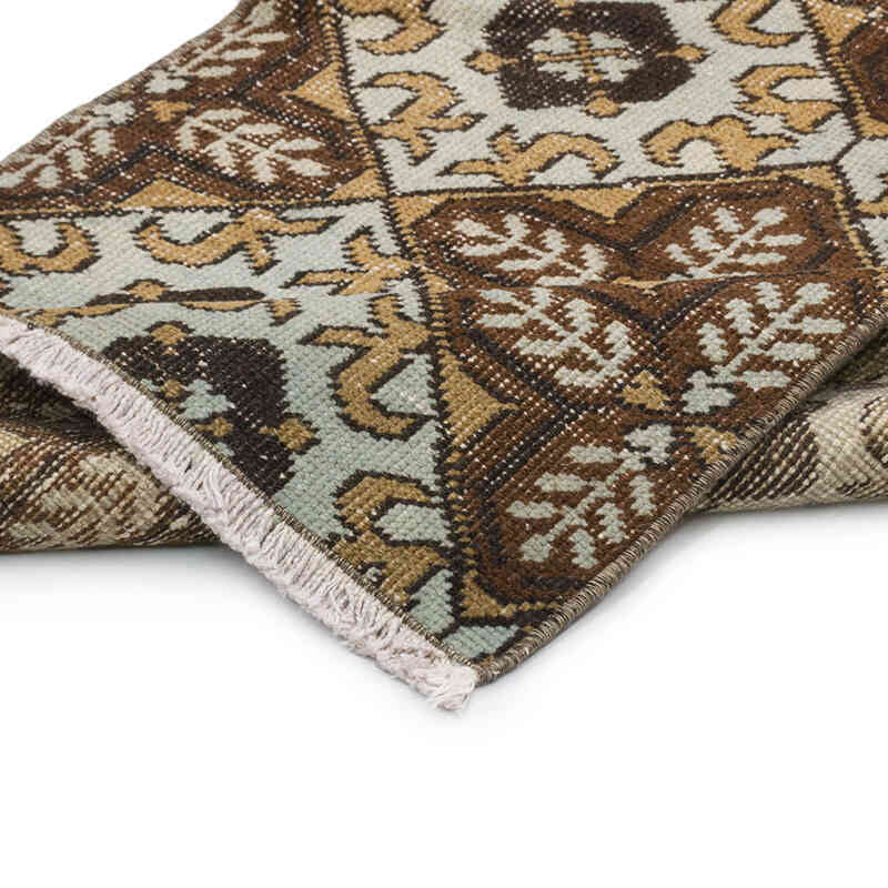 Alfombra Turca Vintage De Pasillo - 67 cm x 298 cm - K0075605