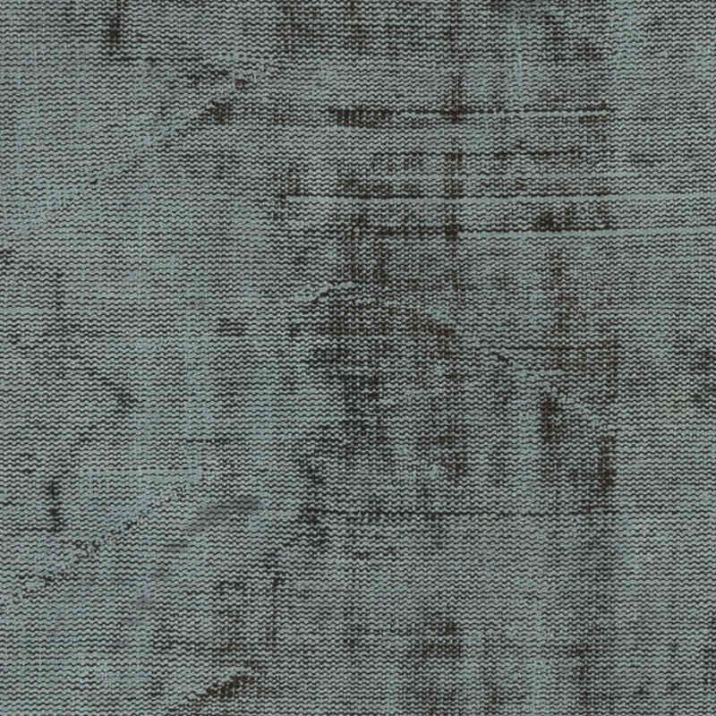 Over-dyed Vintage Hand-Knotted Turkish Runner - 3'  x 9' 9" (36" x 117") - K0075609