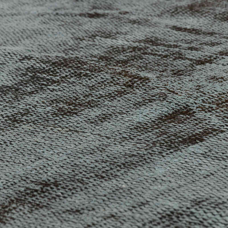 Over-dyed Vintage Hand-Knotted Turkish Runner - 3'  x 9' 9" (36" x 117") - K0075609