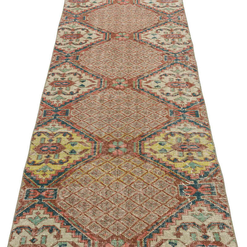 Alfombra Turca Vintage De Pasillo - 73 cm x 273 cm - K0075610