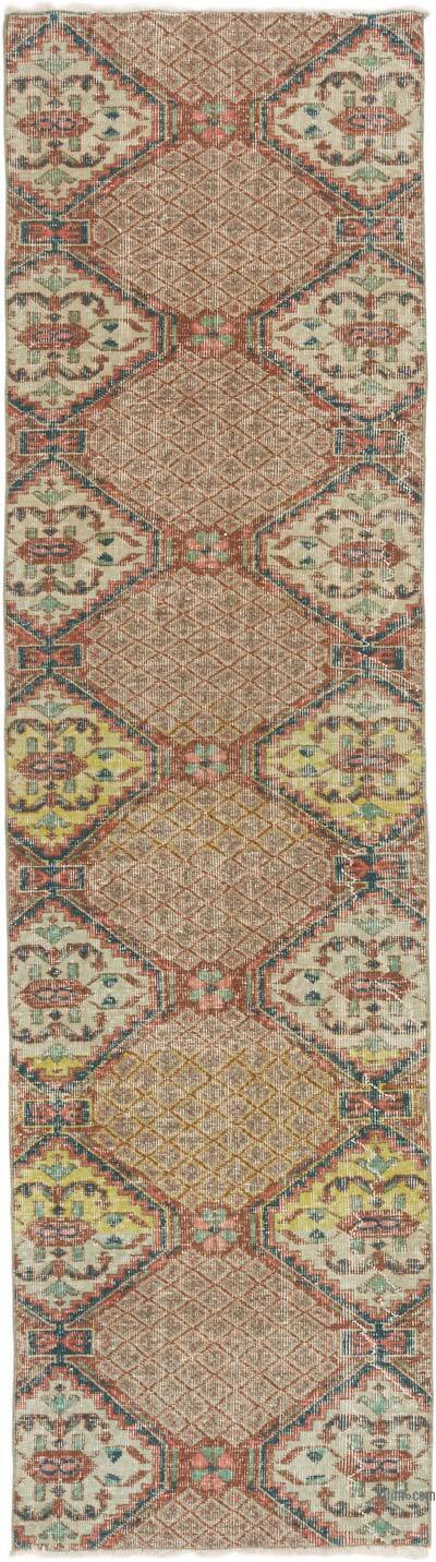 Vintage Anadolu Yolluk - 73 cm x 273 cm
