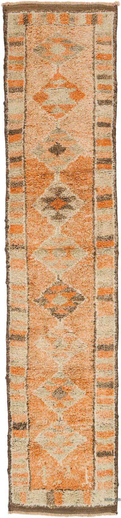 Vintage Tribal Runner Rug - 2' 10" x 12' 6" (34" x 150")