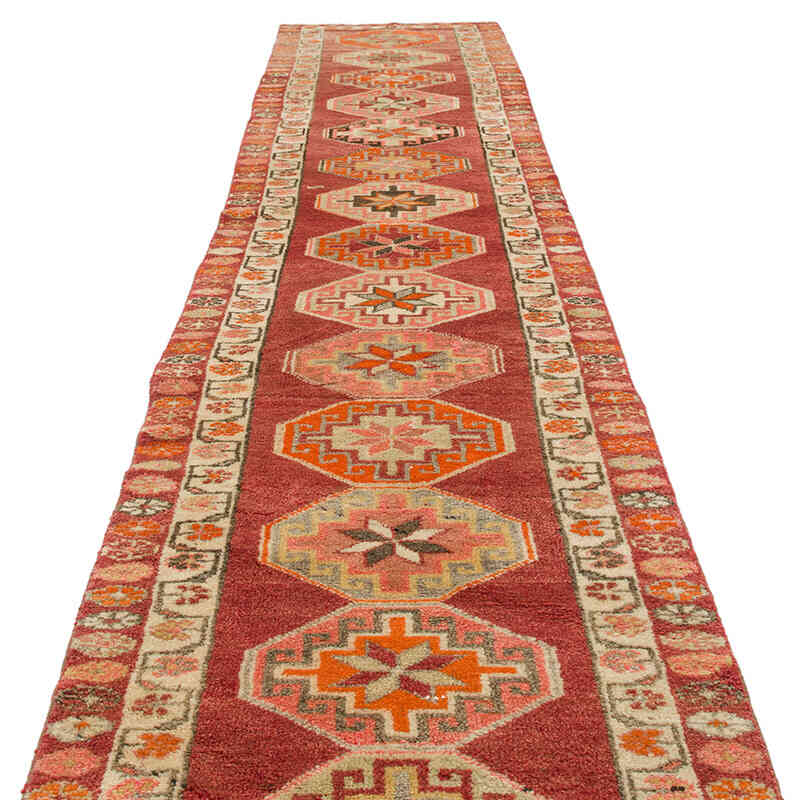 Vintage Anadolu Yolluk - 86 cm x 384 cm - K0075612