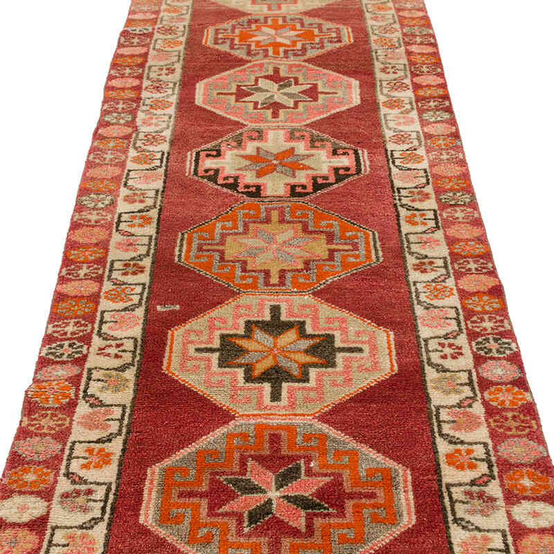 Vintage Anadolu Yolluk - 86 cm x 384 cm - K0075612