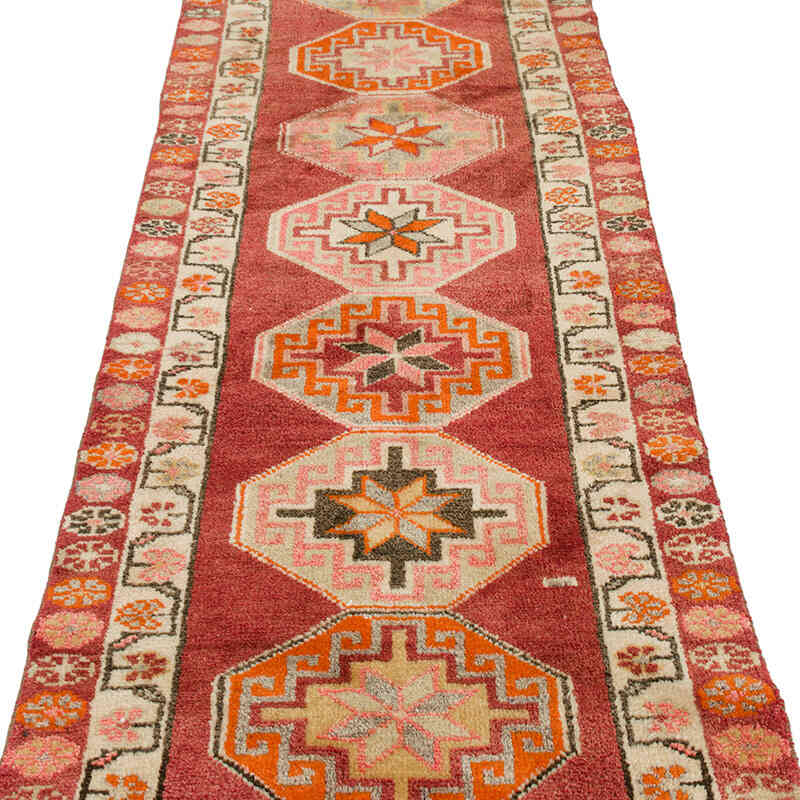 Vintage Anadolu Yolluk - 86 cm x 384 cm - K0075612
