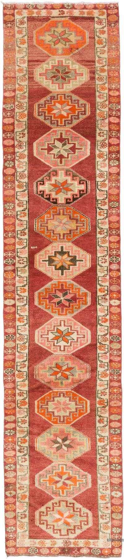 Alfombra Vintage de pasillo - 86 cm x 384 cm