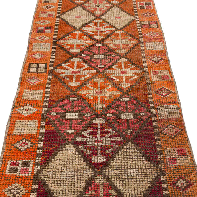 Vintage Anadolu Yolluk - 82 cm x 306 cm - K0075613