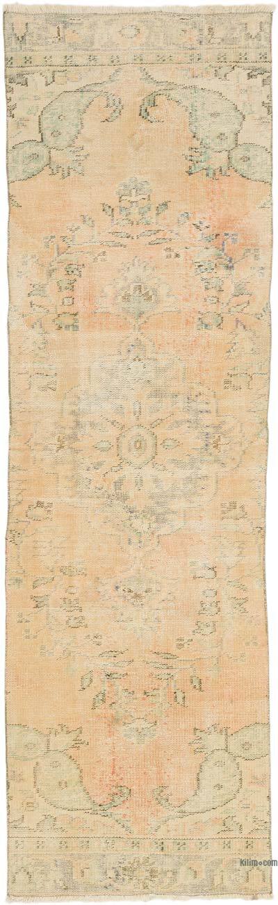 Alfombra Turca Vintage De Pasillo - 91 cm x 291 cm