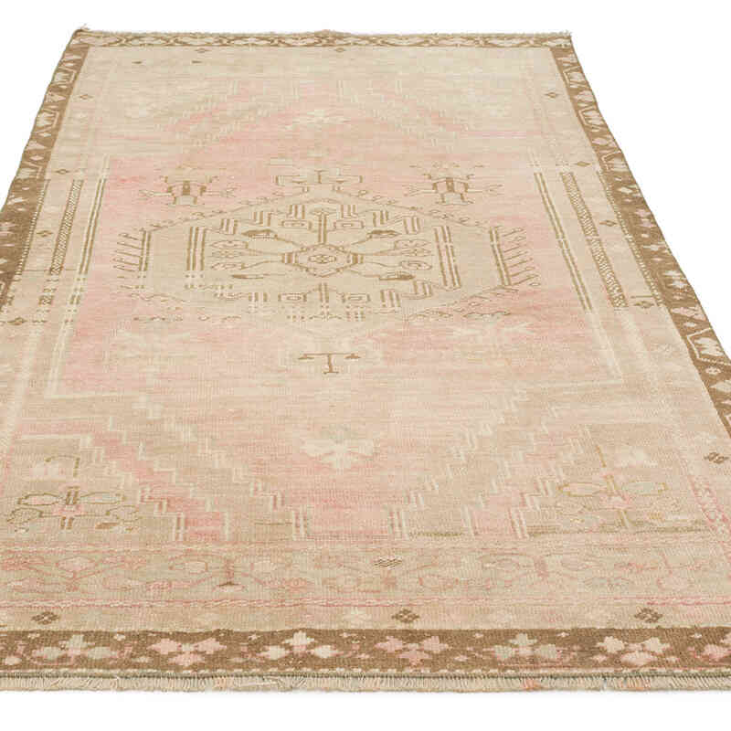 Vintage Turkish Hand-Knotted Rug - 3' 9" x 6' 11" (45" x 83") - K0075623