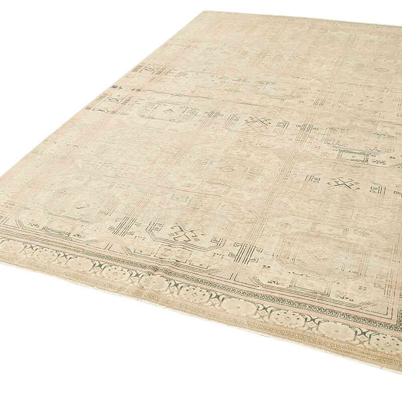 Alfombra Vintage Turca Anudada a Mano - 200 cm x 297 cm - K0075624