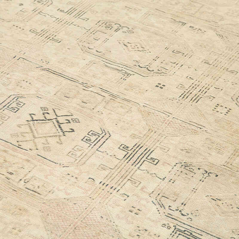 Alfombra Vintage Turca Anudada a Mano - 200 cm x 297 cm - K0075624