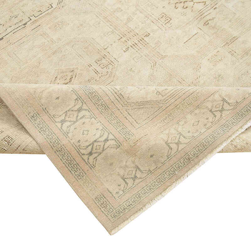 Alfombra Vintage Turca Anudada a Mano - 200 cm x 297 cm - K0075624