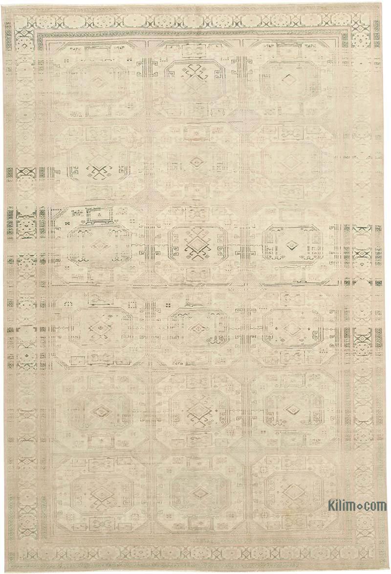 Alfombra Vintage Turca Anudada a Mano - 200 cm x 297 cm - K0075624