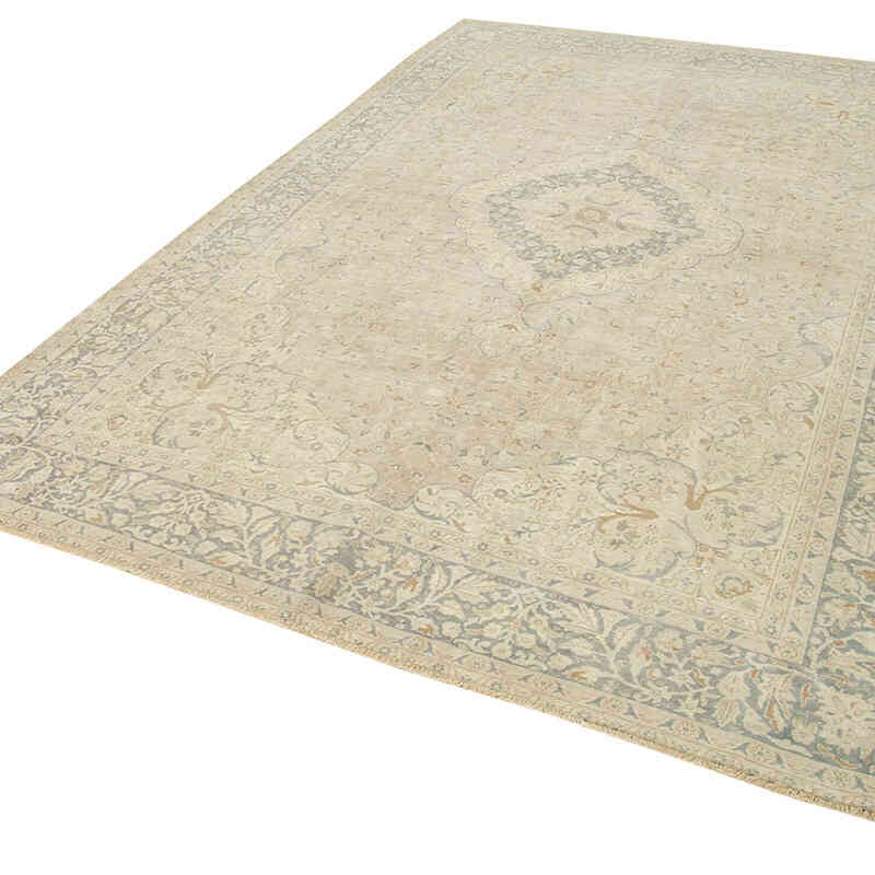 Alfombra Vintage Turca Anudada a Mano - 200 cm x 307 cm - K0075625