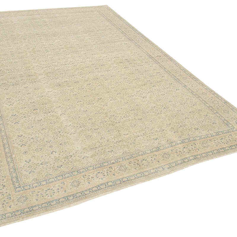 Vintage Turkish Hand-Knotted Rug - 6' 4" x 9' 7" (76" x 115") - K0075627