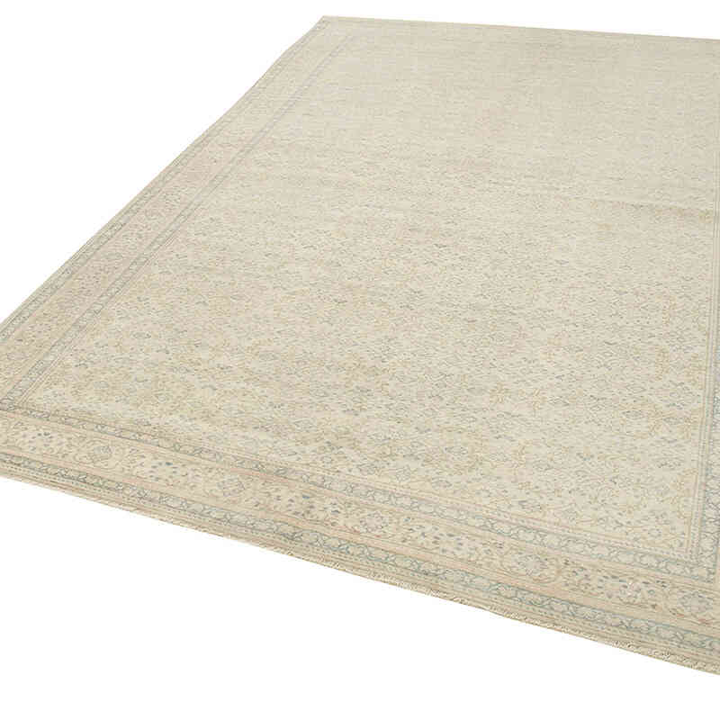 Vintage Turkish Hand-Knotted Rug - 6' 4" x 9' 7" (76" x 115") - K0075627