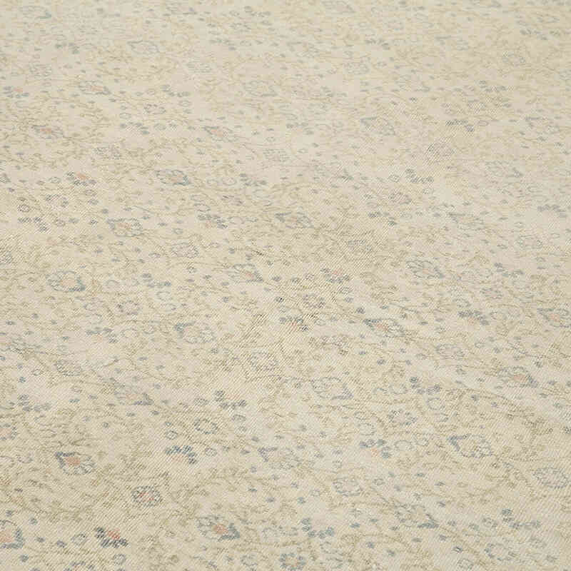Vintage Turkish Hand-Knotted Rug - 6' 4" x 9' 7" (76" x 115") - K0075627