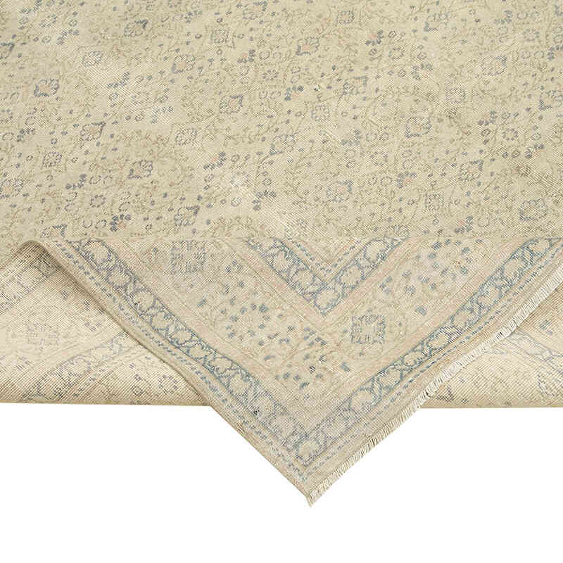 Vintage Turkish Hand-Knotted Rug - 6' 4" x 9' 7" (76" x 115") - K0075627